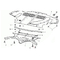Tableros de los paneles del bafle de Bentley Continental Flying Spur Sound 3W0825249 2006 2012
